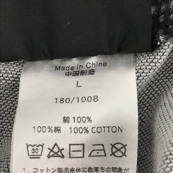 実際に弊社で買取させて頂いたA＆G/エーアンドジー LA スクロールラベル ハーフパンツ Lの画像 3枚目