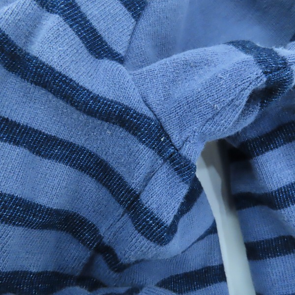 実際に弊社で買取させて頂いたNEIGHBORHOOD/ネイバーフッド ボーダー 長袖Tシャツ 141LHFBN-CSM01/Mの画像 7枚目