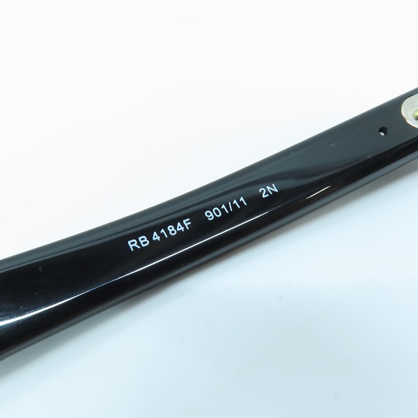実際に弊社で買取させて頂いたRay-Ban/レイバン アイウエア/サングラス RB4184F 901/11の画像 6枚目