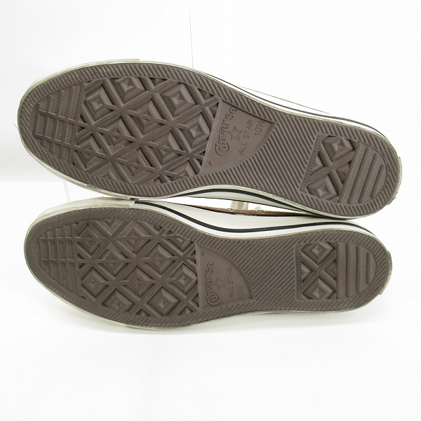 実際に弊社で買取させて頂いたCONVERSE/コンバース OX ALL STAR/オールスター OX キャメル  ウール 生地 1CL322/29の画像 2枚目