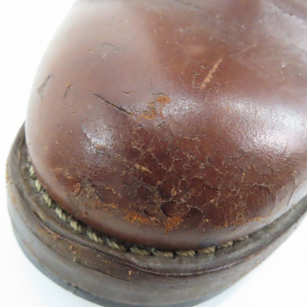 実際に弊社で買取させて頂いたRED WING/レッドウィング エンジニアブーツ 羽タグ PT83/8Dの画像 7枚目