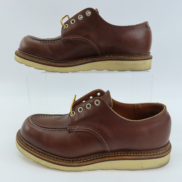実際に弊社で買取させて頂いたRED WING/レッドウィング Work Oxford ワークオックスフォード ブーツ 8109/7.5Dの画像 3枚目