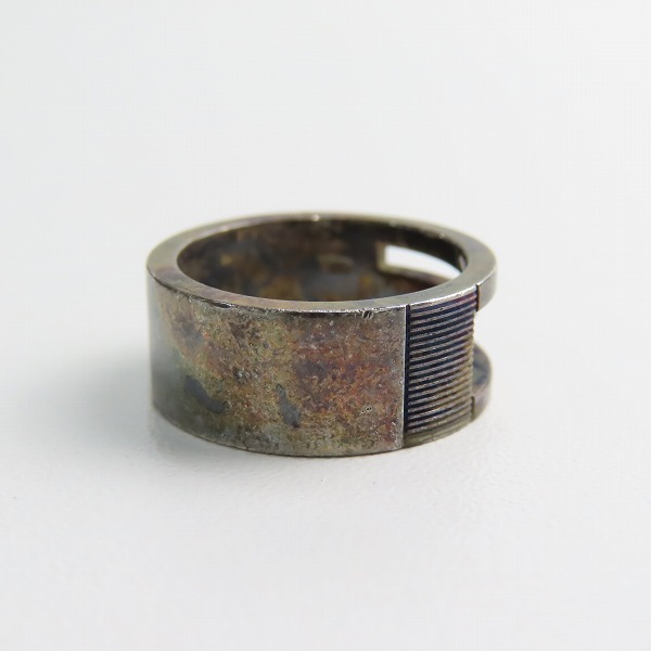 実際に弊社で買取させて頂いたGUCCI/グッチ Gロゴ リング 10-10.5号の画像 4枚目