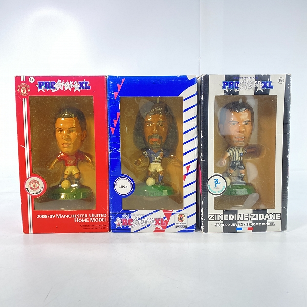 実際に弊社で買取させて頂いた【おまとめ】PRO Stars XL/プロスターズ ジダン/ラモス/ロナルド 他 フィギュアの画像 1枚目