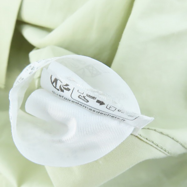 実際に弊社で買取させて頂いたMAISON KITSUNE/メゾンキツネ BOLD FOX HEAD RELAXED SHIRT/ASH シャツ MM00403WC5030/Sの画像 6枚目