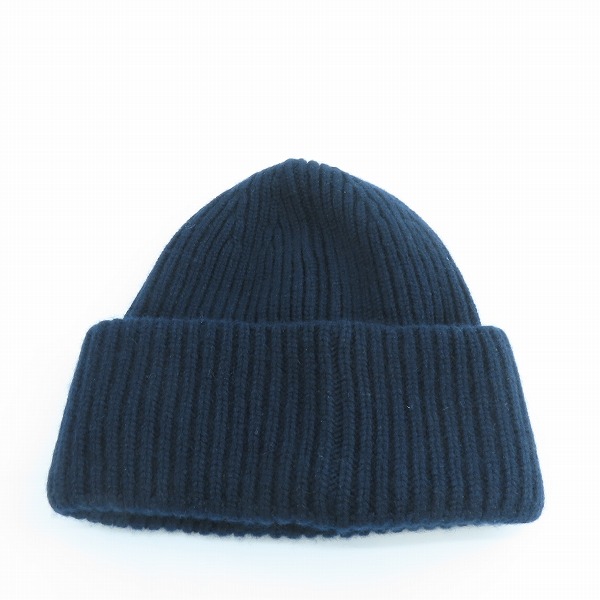 実際に弊社で買取させて頂いた【未使用/JPタグ】MONCLER/モンクレール BERRETTO TRICOT ロゴ ニット帽/UNIの画像 1枚目