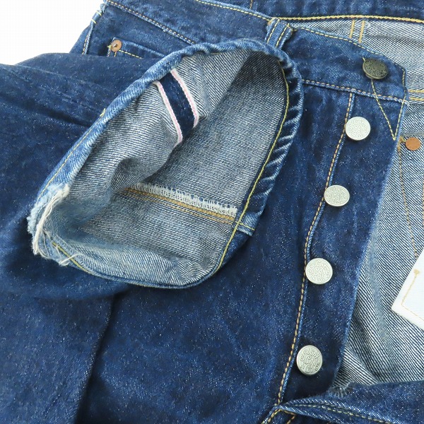 実際に弊社で買取させて頂いたSUGAR CANE/シュガーケーン Lot065 STAR JEANS デニムパンツ/W33L34の画像 4枚目