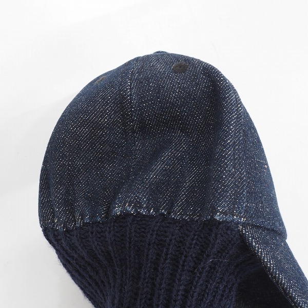 実際に弊社で買取させて頂いたEVISU GOLF/エヴィスゴルフ/エビス デニム  キャップ型 ドライバー/1w用ヘッドカバーの画像 3枚目