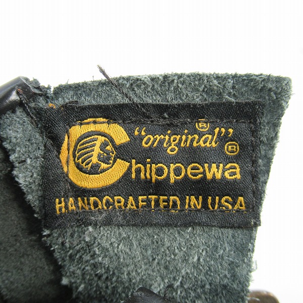 実際に弊社で買取させて頂いたCHIPPEWA/チペワ コードバン ショートエンジニアブーツ 99951/9.5Eの画像 5枚目