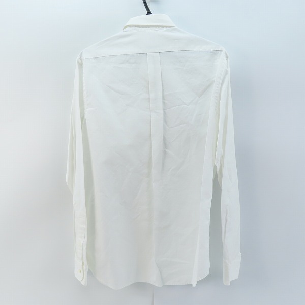 実際に弊社で買取させて頂いた【未使用】THOMAS MASON × EDIFICE/トーマスメイソン × エディフィス 無地 長袖 ボタンシャツ/Sの画像 1枚目