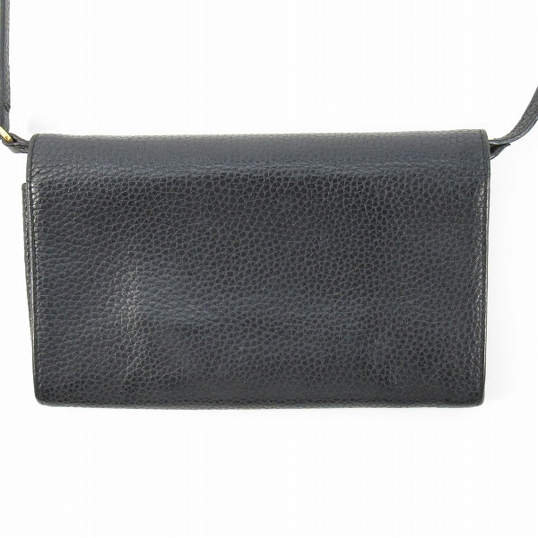 実際に弊社で買取させて頂いたPRADA/プラダ レザー ショルダーウォレット/財布の画像 1枚目