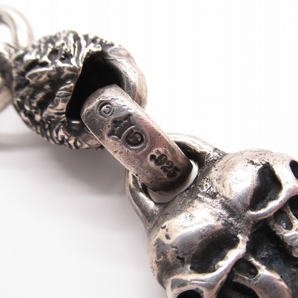 実際に弊社で買取させて頂いた【ギャラ付き/マリア】Gabor/ガボール トリプルスカルダガー w/ライオンヘッド ペンダントの画像 7枚目