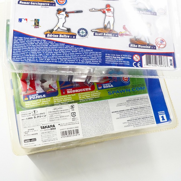 実際に弊社で買取させて頂いた【未開封】McFARLANE TOYS/マクファーレントイズ ロサンゼルス・ドジャース SHAWN GREEN/ADRIAN BELTRE フィギュア 2点セットの画像 8枚目