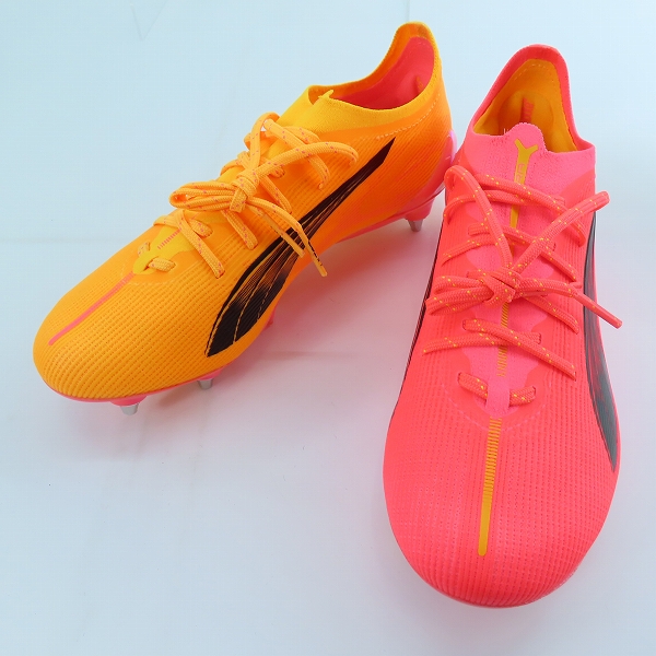 実際に弊社で買取させて頂いたPUMA/プーマ ULTRA ULTIMATE TRICKS FG/ウルトラ5 アルティメット トリックス サッカースパイク 108068-01/23.75