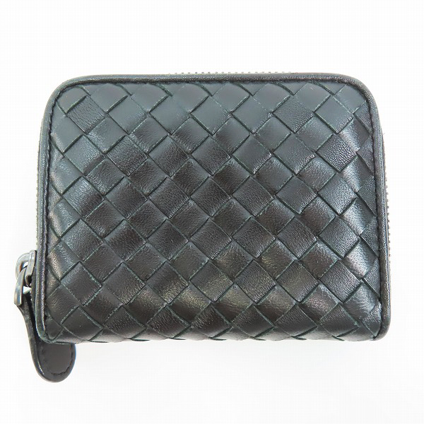 実際に弊社で買取させて頂いたBOTTEGA VENETA/ボッテガヴェネタ イントレチャート ラウンドファスナーコインケース