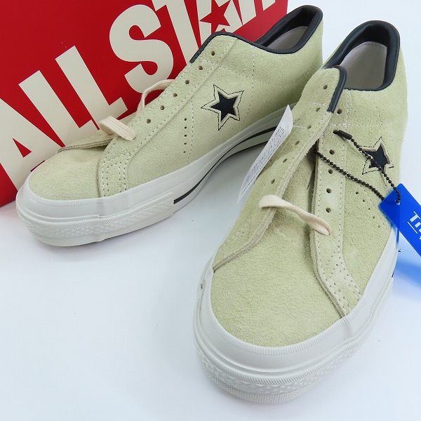 実際に弊社で買取させて頂いた【未使用】CONVERSE/コンバース ONE STAR J VTG/ワンスタースニーカー US9.5