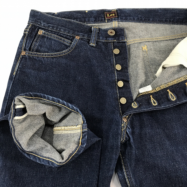 実際に弊社で買取させて頂いたLee×THE REAL McCOY'S/リー×リアルマッコイズ 101B 復刻 赤タグ デニムパンツ 9784-67/31の画像 5枚目