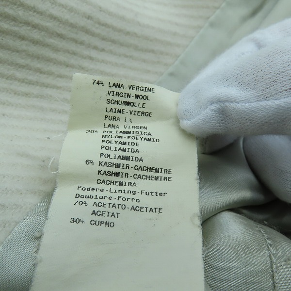 実際に弊社で買取させて頂いたEMPORIO ARMANI/エンポリオアルマーニ レディース ロングコート コート/RN103723/40の画像 5枚目