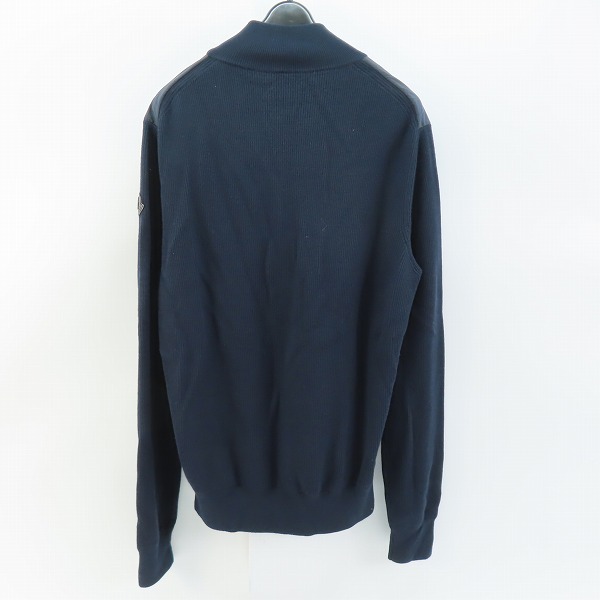 実際に弊社で買取させて頂いたMONCLER/モンクレール MAGLIONE TRICOT CARDIGAN ニット切り替え Lの画像 1枚目