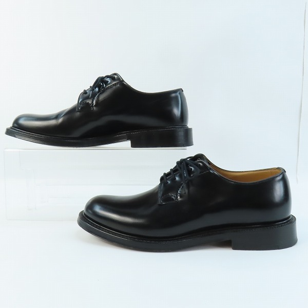 実際に弊社で買取させて頂いたChurch's/チャーチ SHANNON/シャノン プレーントゥ ビジネスシューズ 103/75F の画像 3枚目