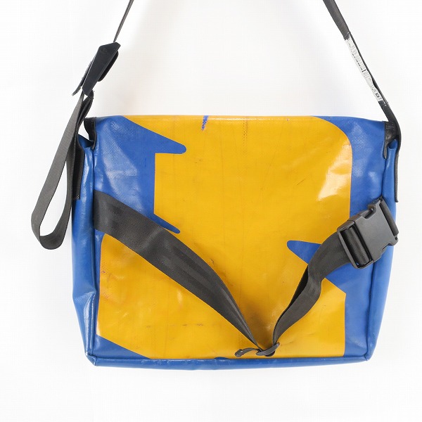 実際に弊社で買取させて頂いたFREITAG/フライターグ メッセンジャーバッグ/ショルダーバッグ ブルー/イエローの画像 1枚目