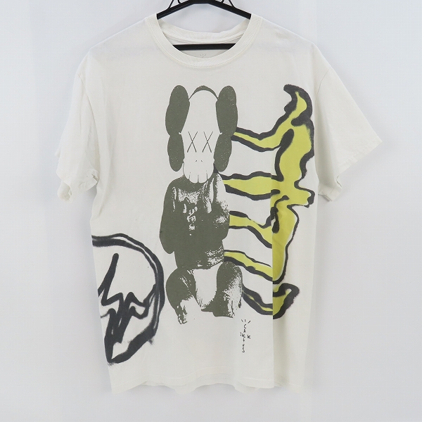 実際に弊社で買取させて頂いたCACTUS JACK×KAWS×FRAGMENT/カクタスジャック×カウズ×フラグメント プリントTシャツ CJFR-SS01/S