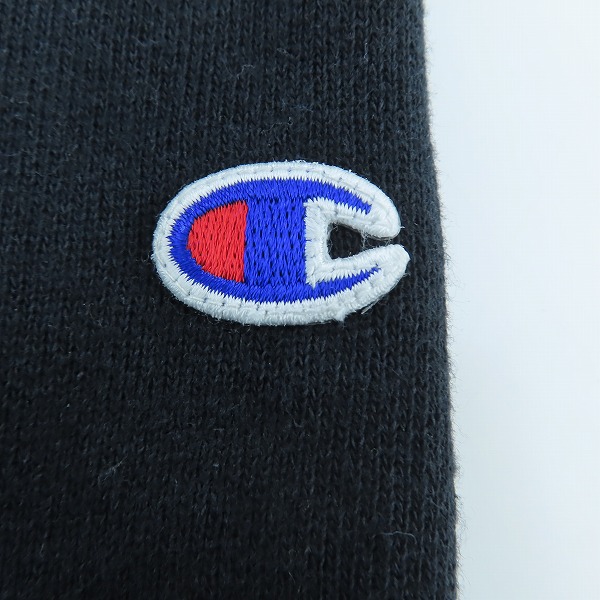 実際に弊社で買取させて頂いたChampion/チャンピオン プルオーバー パーカー 青タグ ブラック C8-L149/Sの画像 6枚目