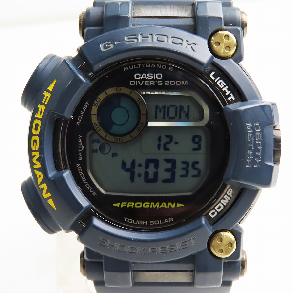 実際に弊社で買取させて頂いたG-SHOCK/Gショック フロッグマン マスターインネイビーブルー/GWF-D1000NV-2JFの画像 1枚目