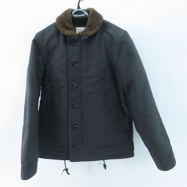 実際に弊社で買取させて頂いたTHE REAL McCOY'S/リアルマッコイズ NAVY DEPARTMENT N-1 デッキジャケット NXss 23615/38