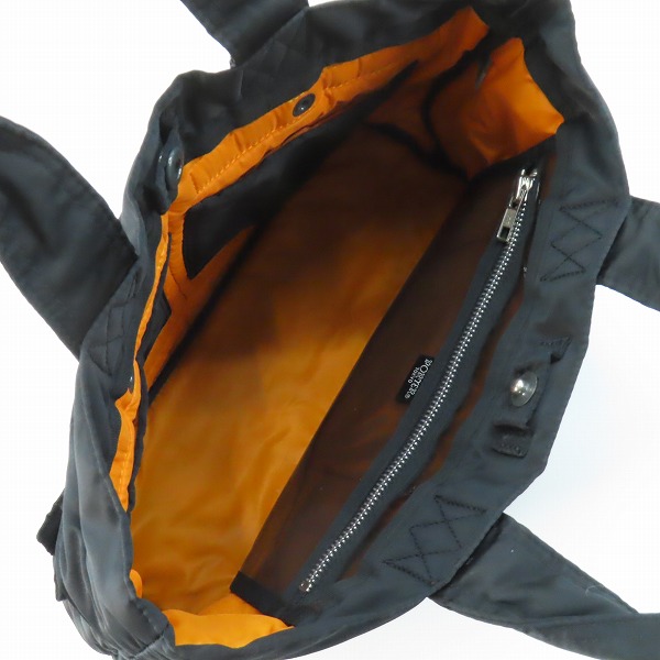 実際に弊社で買取させて頂いたPORTER/ポーター TANKER タンカー ブラック トートバッグ/ブリーフケースの画像 3枚目