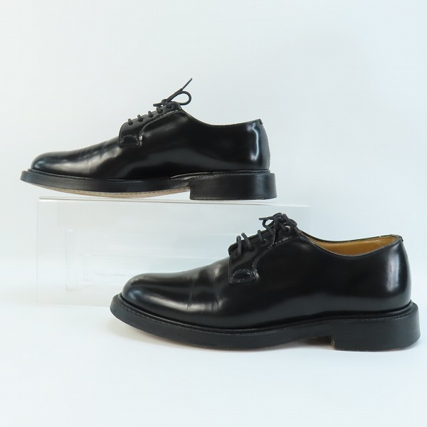 実際に弊社で買取させて頂いたChurch's/チャーチ SHANNON/シャノン プレーントゥシューズ 7313/55Fの画像 3枚目