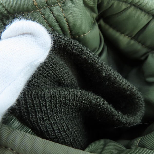 実際に弊社で買取させて頂いた米軍 ヴィンテージ N-3B フライトジャケット 8415-269-0419/Mの画像 8枚目