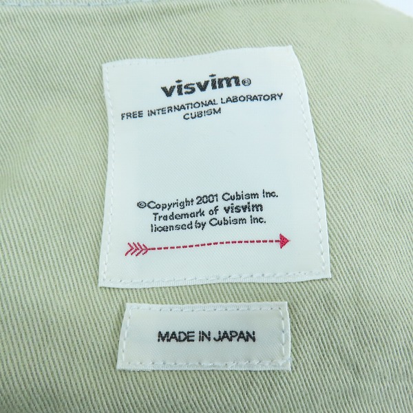 実際に弊社で買取させて頂いたvisvim/ビズビム  ヒッコリーストライプ ペインターパンツ /2の画像 3枚目