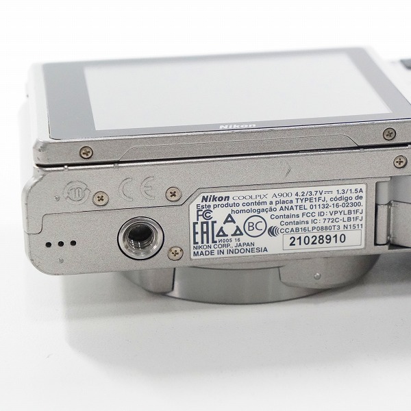 実際に弊社で買取させて頂いたNikon/ニコン COOLPIX A900 コンパクトデジタルカメラ 動作確認済みの画像 6枚目