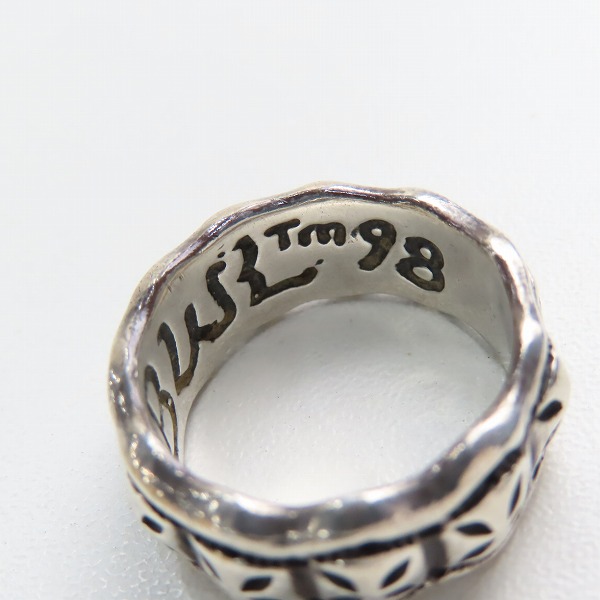 実際に弊社で買取させて頂いたBWL/Bill Wall Leather/ビルウォールレザー ミニクロスリング/19号の画像 7枚目