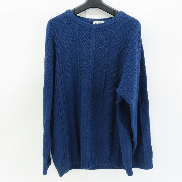 実際に弊社で買取させて頂いたCALEE/キャリー ニット/セーター ネイビー /L