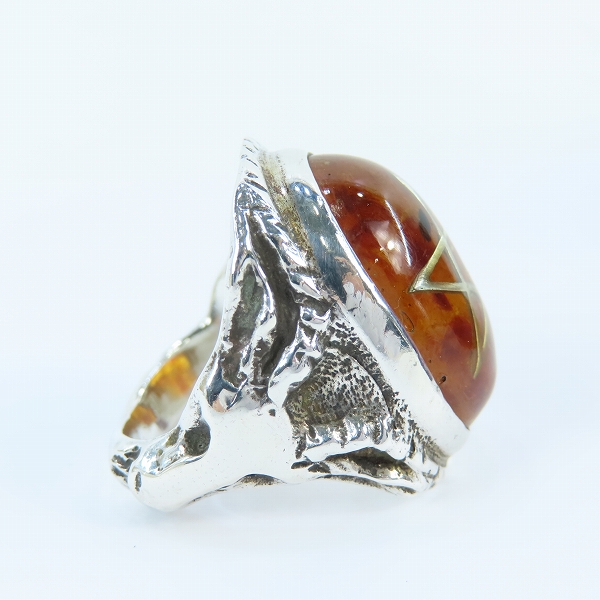 実際に弊社で買取させて頂いた【ギャラ付き】ALEX STREETER/アレックスストリーター エンジェルハートリング ALR524/16号の画像 4枚目