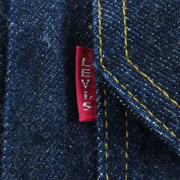 実際に弊社で買取させて頂いたLevi's/リーバイス VINTAGE CLOTHING 507XX 1953モデル TYPE2 デニムジャケット 70507-0062/38の画像 6枚目