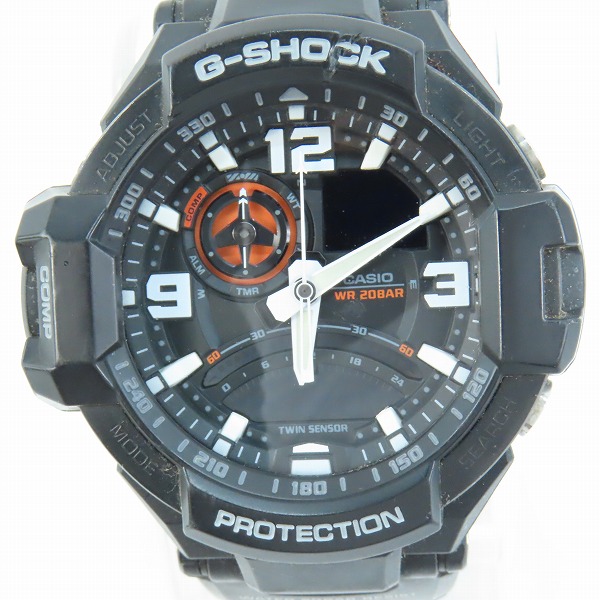 実際に弊社で買取させて頂いたG-SHOCK/Gショック SKY COCKPIT/スカイコックピット GA-1000-1AJF【動作未確認】の画像 0枚目