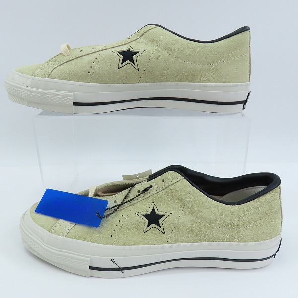 実際に弊社で買取させて頂いた【未使用】CONVERSE/コンバース ONE STAR J VTG/ワンスタースニーカー US9.5の画像 3枚目