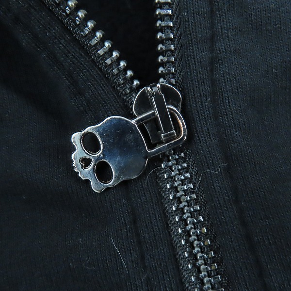 実際に弊社で買取させて頂いたHYDROGEN/ハイドロゲン スタッズ ジップアップ パーカー/スウェットパンツ セットアップ/XXLの画像 7枚目