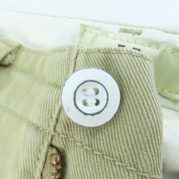 実際に弊社で買取させて頂いたM/エム スター刺繍チノパンツ Sの画像 9枚目