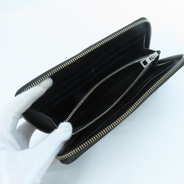実際に弊社で買取させて頂いたLOEWE/ロエベ パズル アナグラムロゴ ラウンドジップ長財布の画像 3枚目