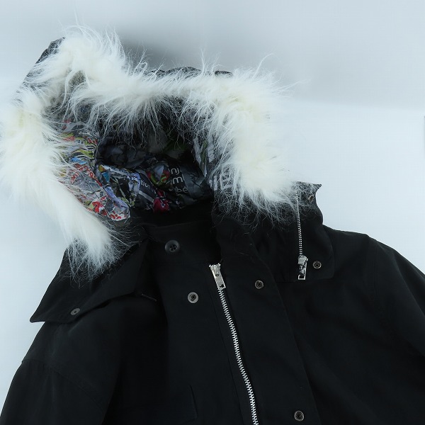 実際に弊社で買取させて頂いたHBNS/ハバノス M-51 MODS-PARKA 総柄ライナー付ミリタリージャケット/Mの画像 5枚目