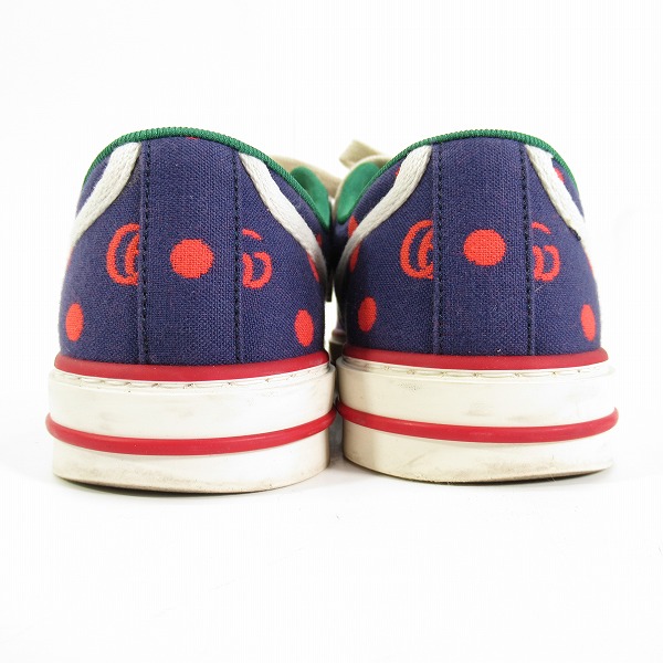 実際に弊社で買取させて頂いたGUCCI/グッチ TENNIS 1977 テニス シェリー GG シューズ/スニーカー 36.5の画像 1枚目