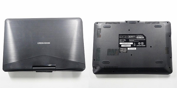 実際に弊社で買取させて頂いたGREEN HOUSE/グリーンハウス 11N2PBD GH-ECPBD11B -BK 2024年製 ポータブルブルーレイプレーヤー 動作確認済みの画像 1枚目