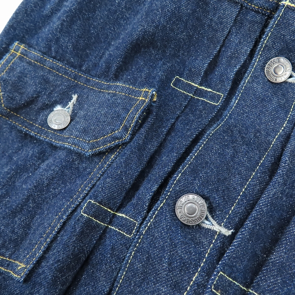 実際に弊社で買取させて頂いたLevi's/リーバイス VINTAGE CLOTHING 507XX 1953モデル TYPE2 デニムジャケット 70507-0062/Mの画像 6枚目