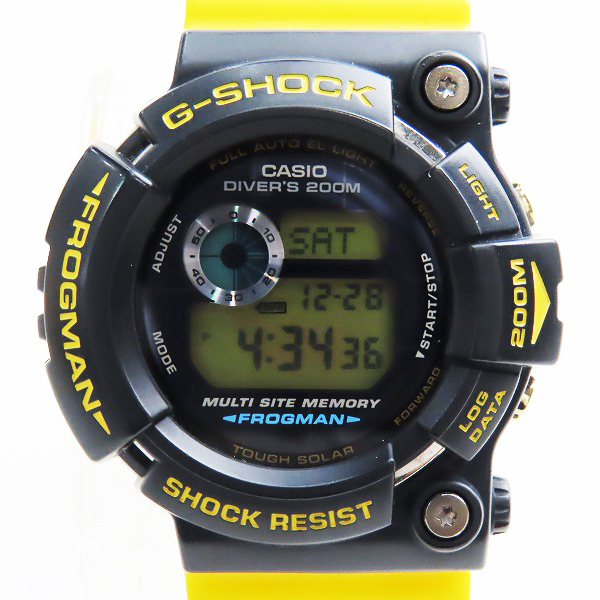 実際に弊社で買取させて頂いたG-SHOCK/Gショック 第4回イルクジ FROGMAN フロッグマン タフソーラー GW-204K-9JR