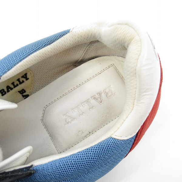 実際に弊社で買取させて頂いたBALLY/バリー ローカットスニーカー GAVINO-T-WG/008/7Eの画像 4枚目