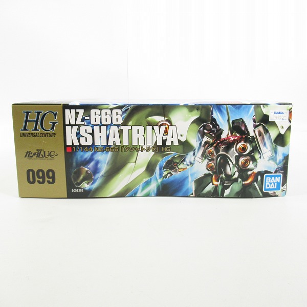 実際に弊社で買取させて頂いた【未組立】 BANDAI SPIRITS/バンダイスピリッツ HGUC 1/144 機動戦士ガンダムUC クシャトリヤ/ガンプラの画像 5枚目